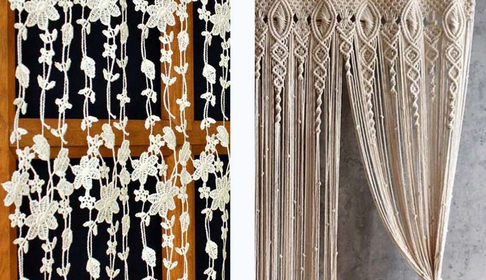 Différence entre macramé brodé et macramé noué