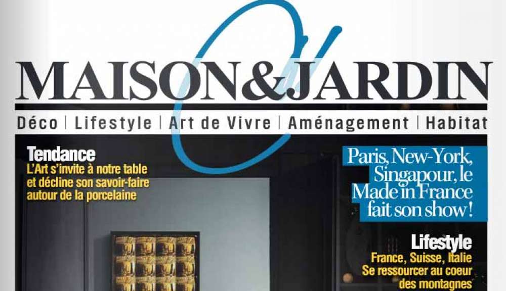 Article sur Broderies Macramé dans C Maison et Jardin