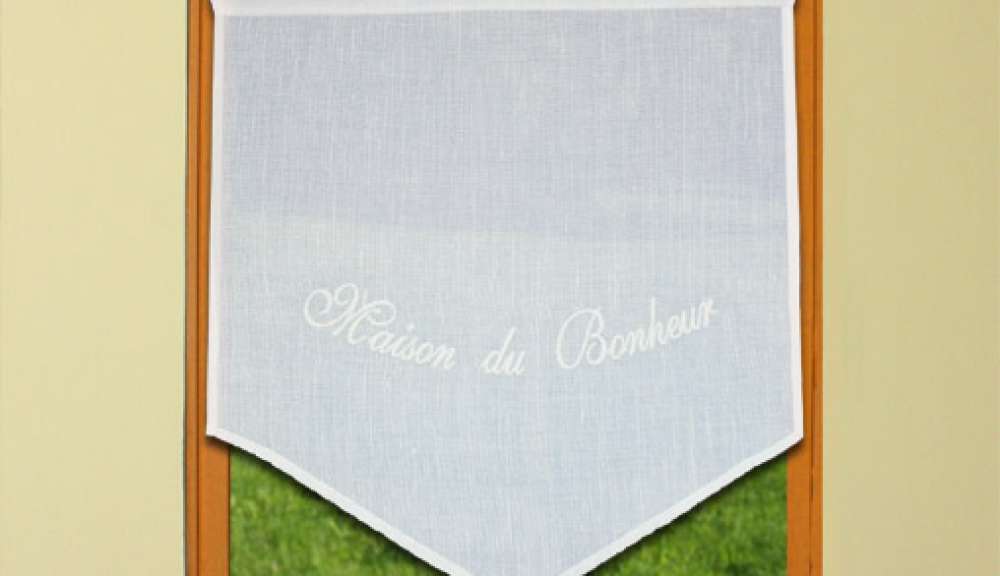 Un rideau sur mesure personnalisable