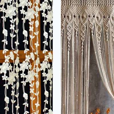 Différence entre macramé brodé et macramé noué