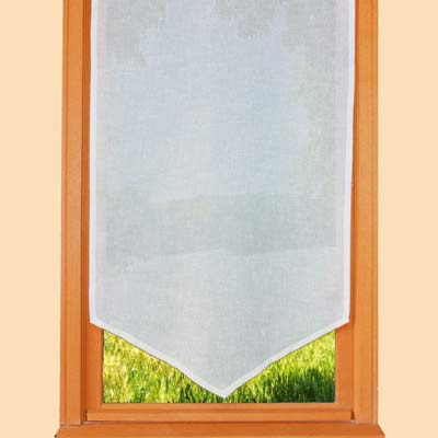 Rideau de fenêtre imitation lin sur mesure